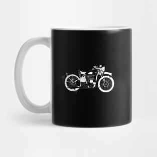 BSA M20 White Outline Mug